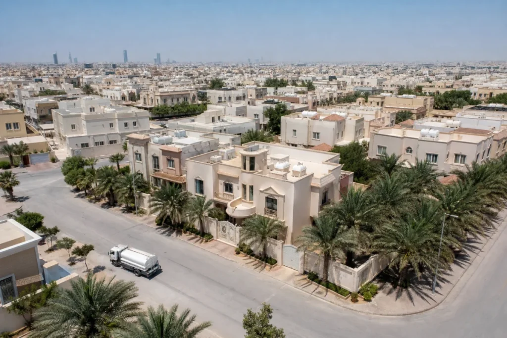 أحياء سكنية في شمال الرياض يصلها وايت الماء