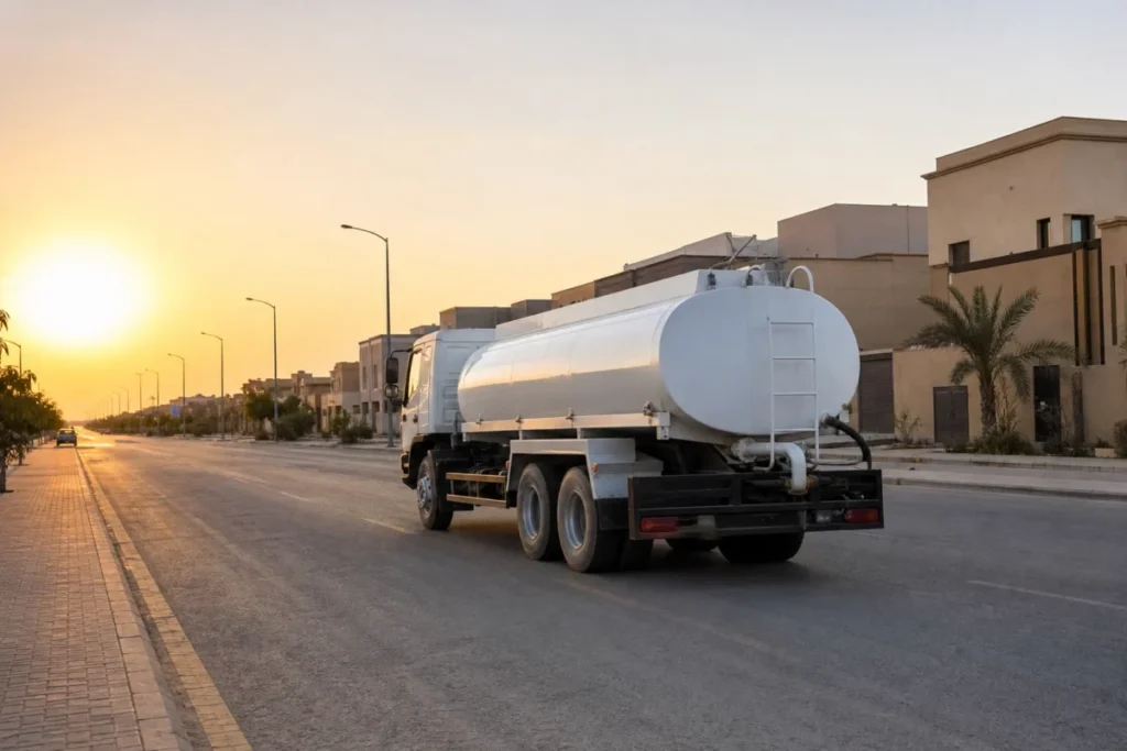 وايت ماء على طريق في شمال الرياض، المسافة من عوامل السعر